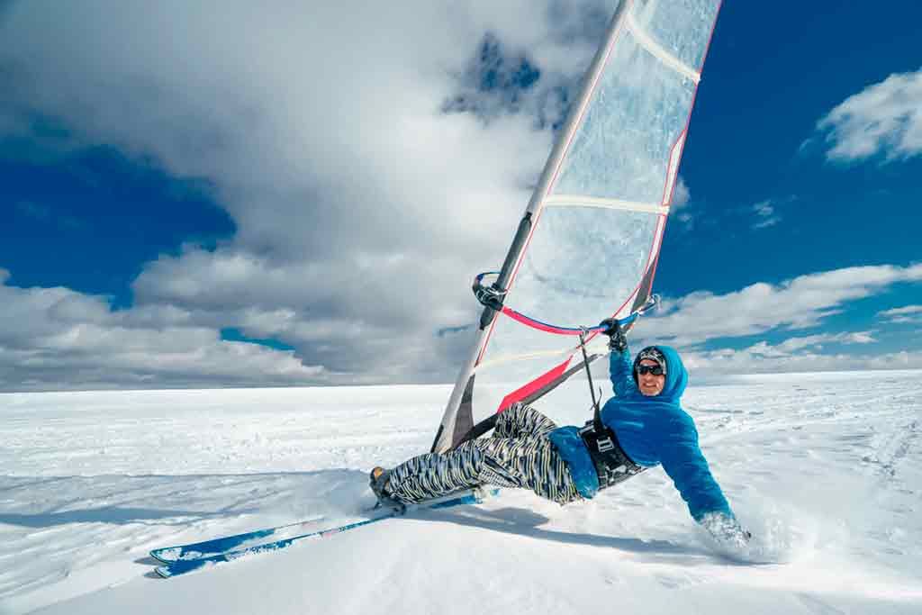 Windsurf on Ice