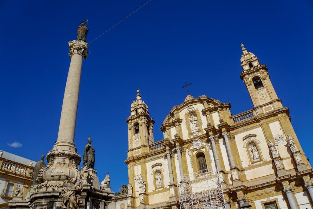 Piazza San Domenico - one day in Palermo