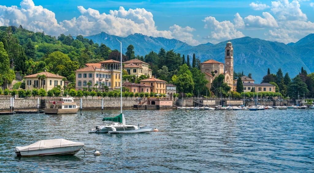 beautiful towns in lake Como, Italy - Tremezzo 