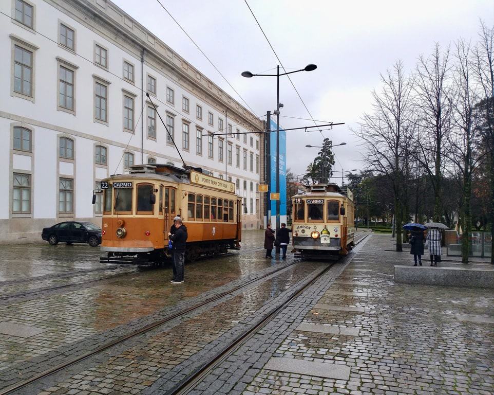 historical tram line - 2 days in porto