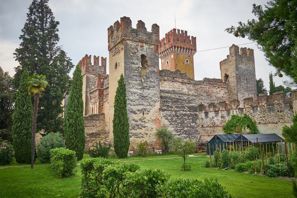 Castle Scaligeri at Lake Garda 
