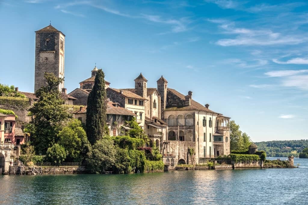 7 søer i Norditalien skal du besøge - Orta-søen
