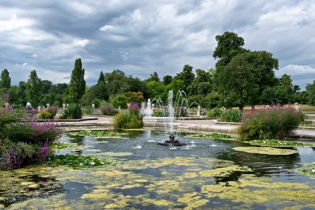 The Italian Gardens at Hyde Park