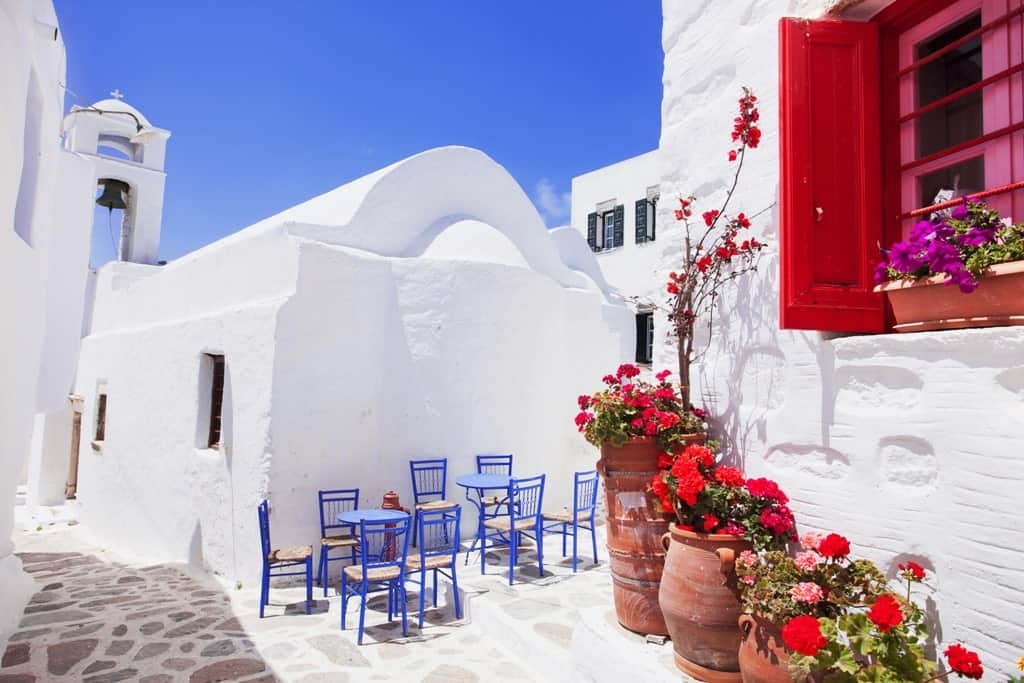 Amorgos, quiet island in Greece