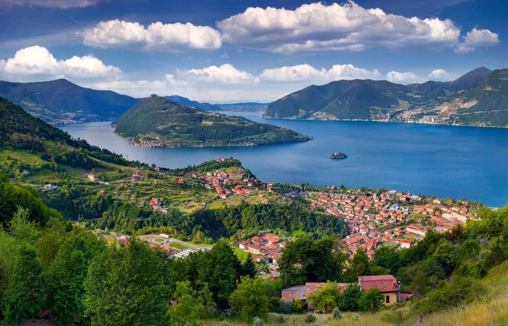 7 tó Észak-Olaszországban meg kell látogatnia-Iseo-tó