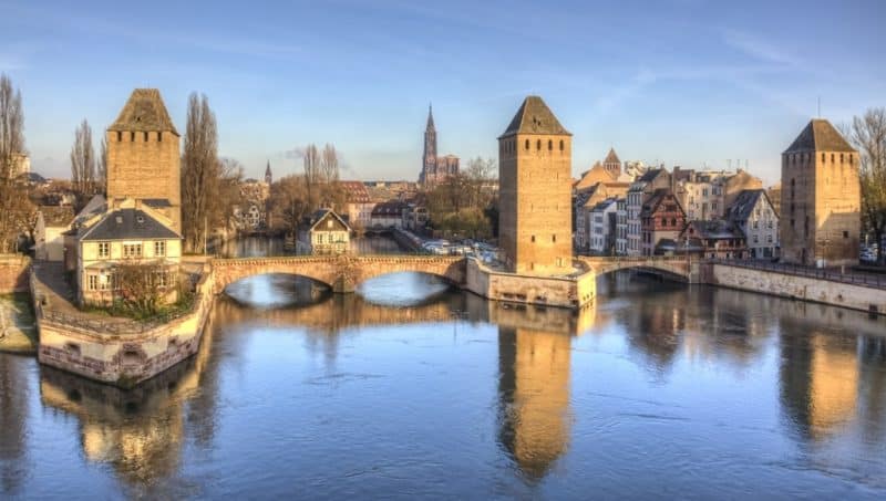 One day in Strasbourg in winter - Ponts Couverts