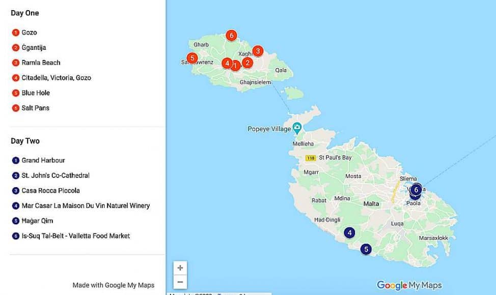 3 days in Malta, an itinerary for first time visitors