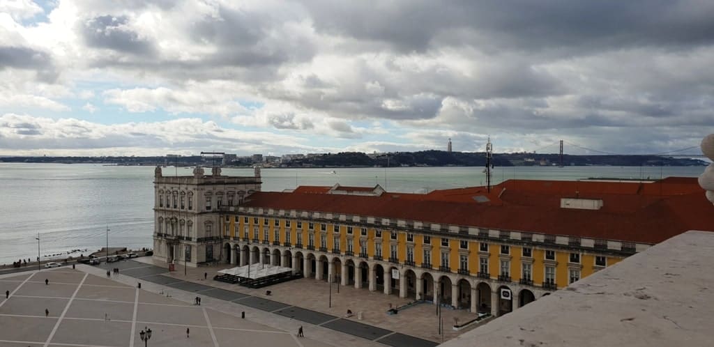 View from Arco da Rua Augusta 2 - How to spend 4 days in 4 days