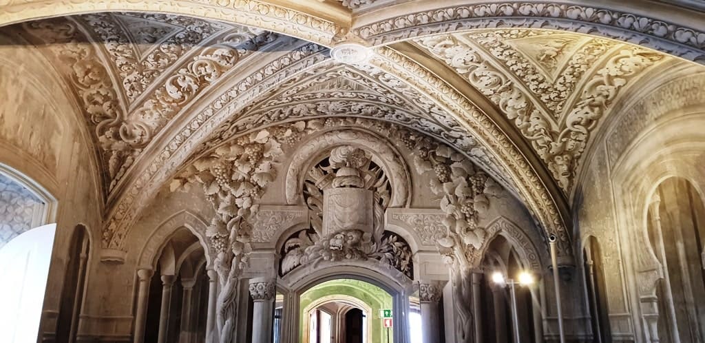 Palacio da Pena interior - 4 days in Lisbon