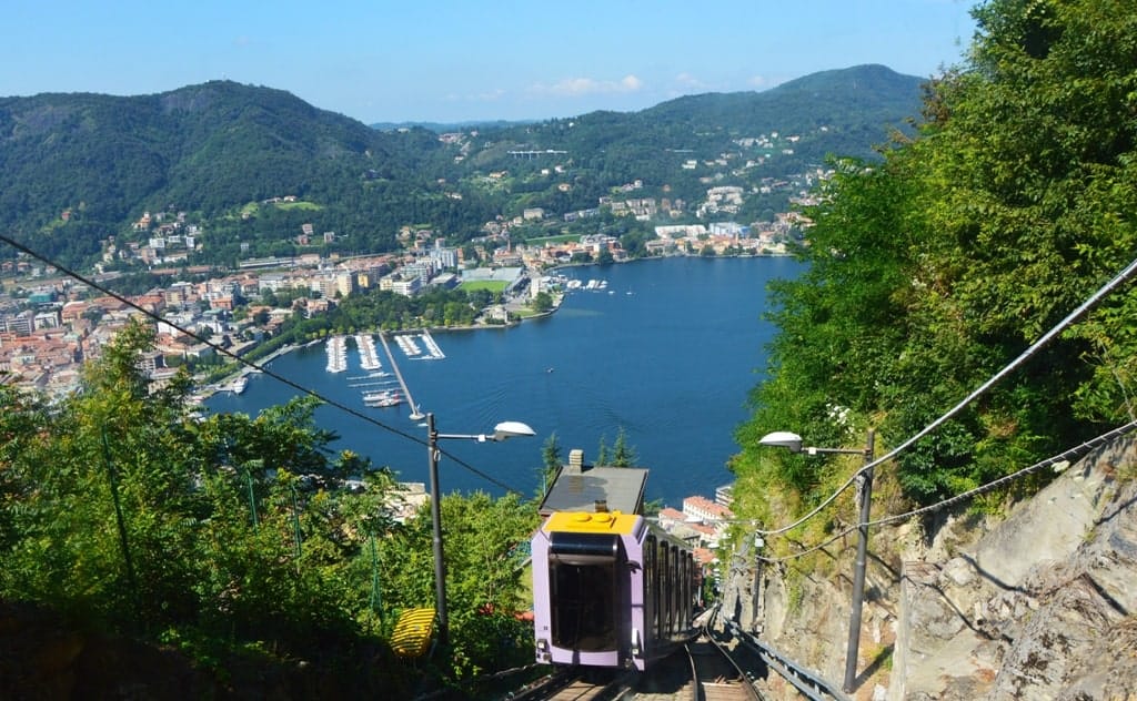 Brunate Lake Como or Lake Garda