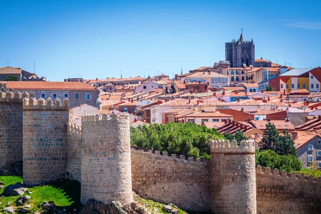 Avila is a popular day trip from Madrid
