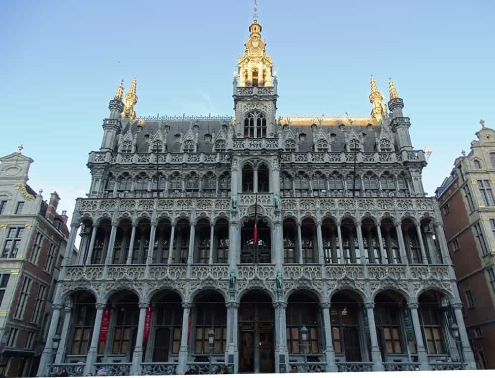 Broodhuis Brussels in winter