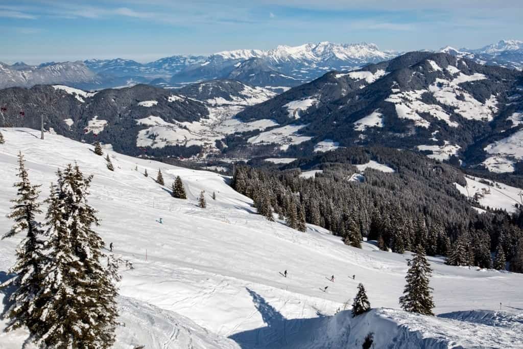 ski resort of Alpbachtal, Wildschönau - places to visit in Austria in winter