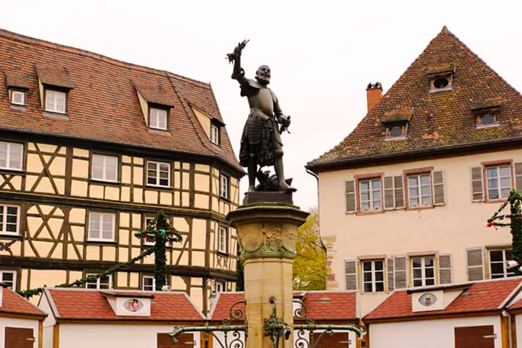 Fontaine Schwendi - choses à faire à Colmar en une journée