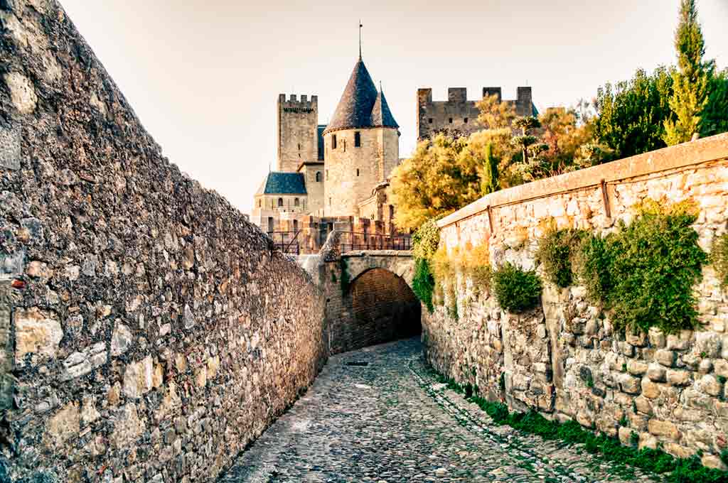 medieval villages and towns in France Carcassonne