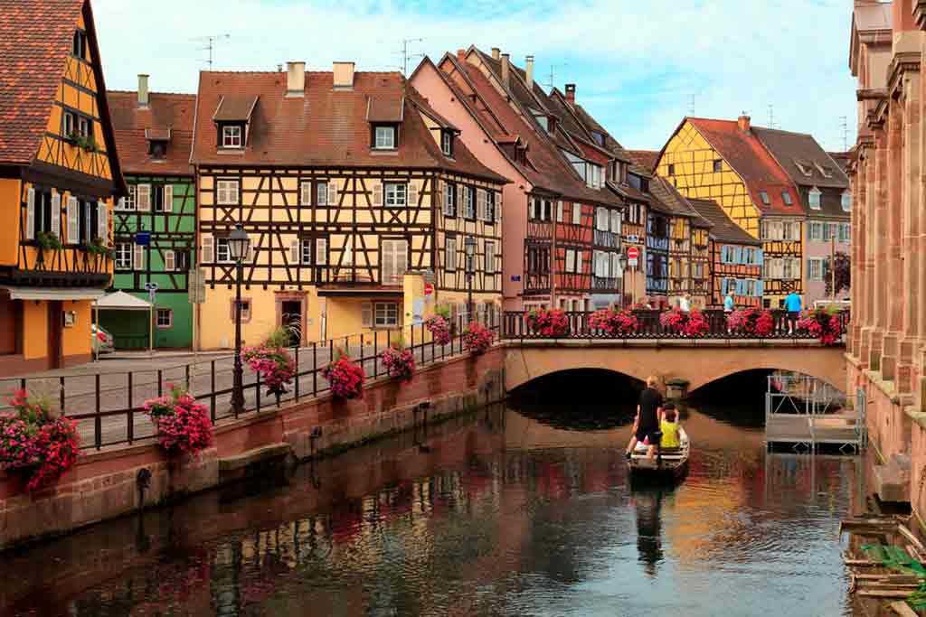 medieval villages and towns in France Colmar
