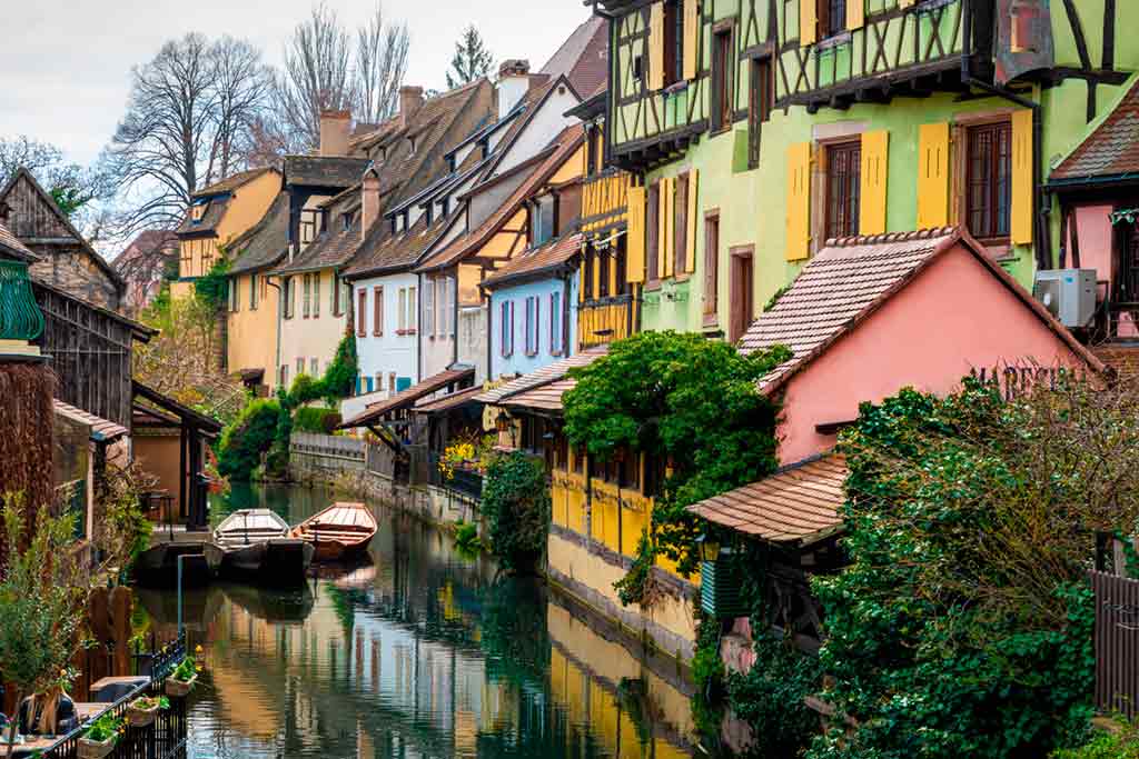 medieval villages and towns in France Colmar