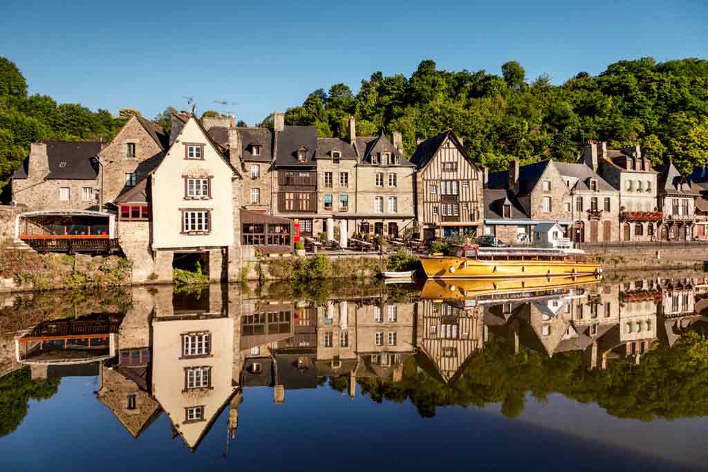 medieval villages and towns in France Dinan