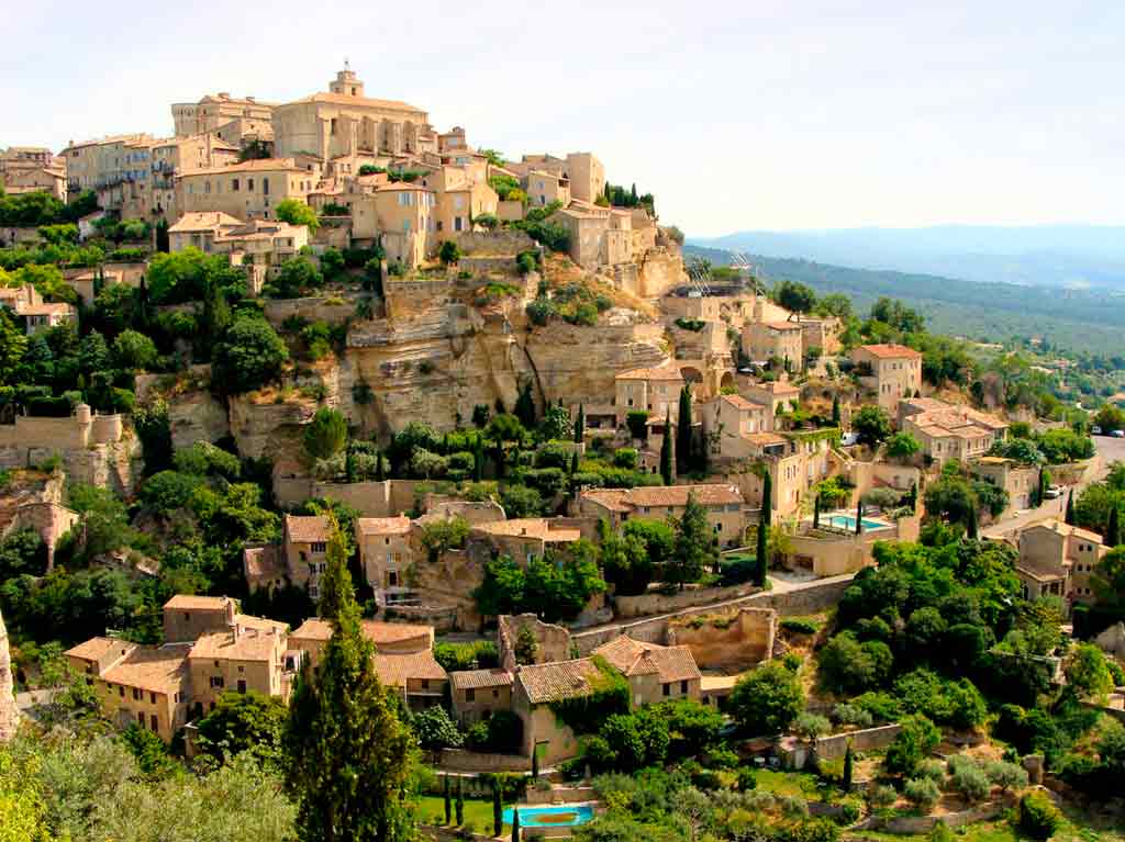 medieval villages in France Gordes