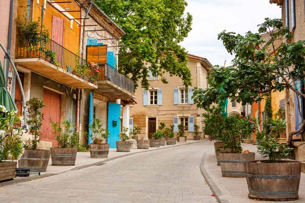 medieval villagesns in France Les Baux de Provence