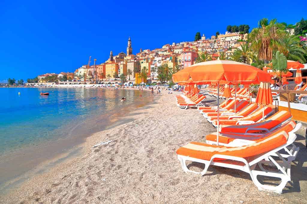 Menton-beach