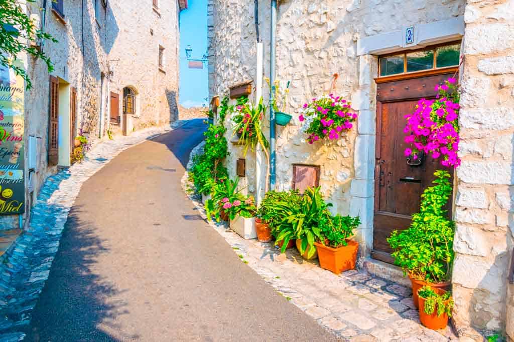 medieval villages in France Saint Paul de Vence