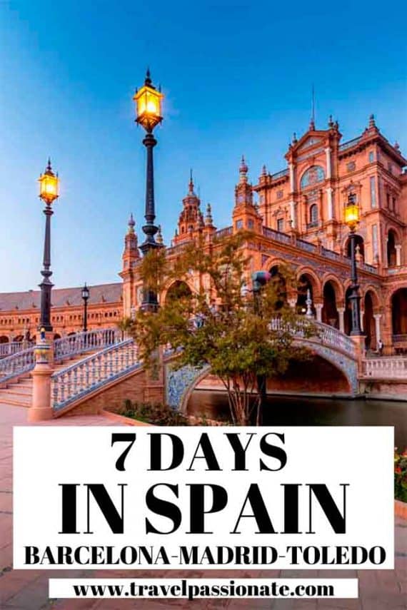 travel to spain for 7 days