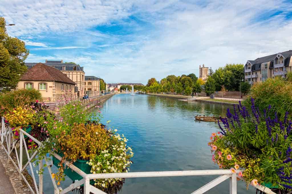 medieval villages and towns in France Troyes