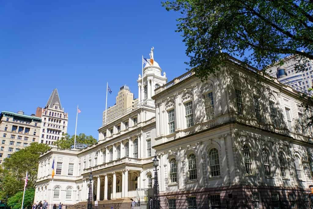 city hall - Five day New York itinerary