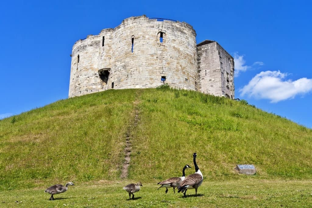 Clifford Tower York- - England itinerary