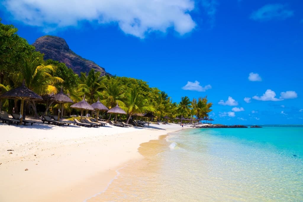 Mauritius - best beach vacations in december