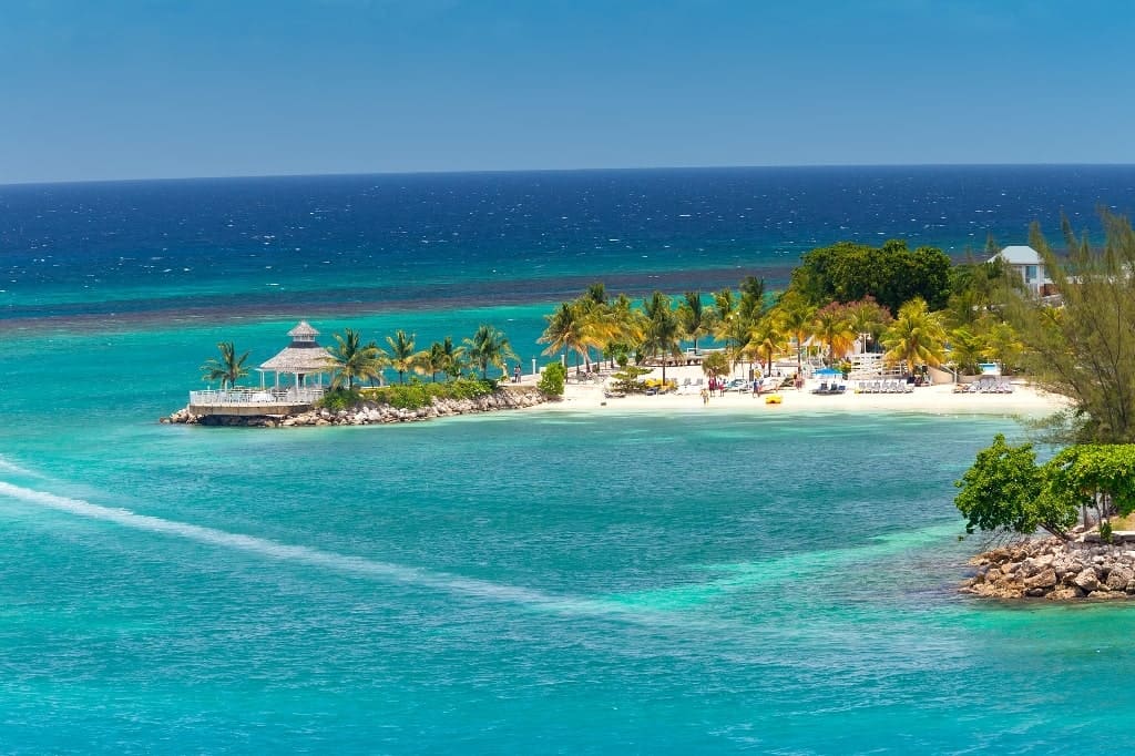 Ocho Rios Jamaica - best beach vacations in december