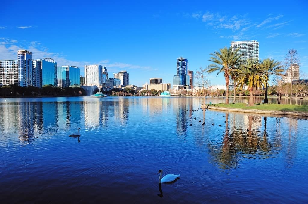 Orlando, Florida -warm-weather destinations to visit in the USA in December