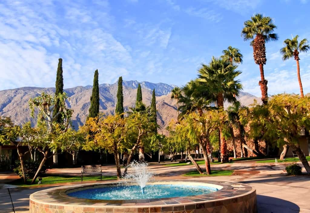 Palm Springs, California -warm-weather destinations to visit in the USA in December