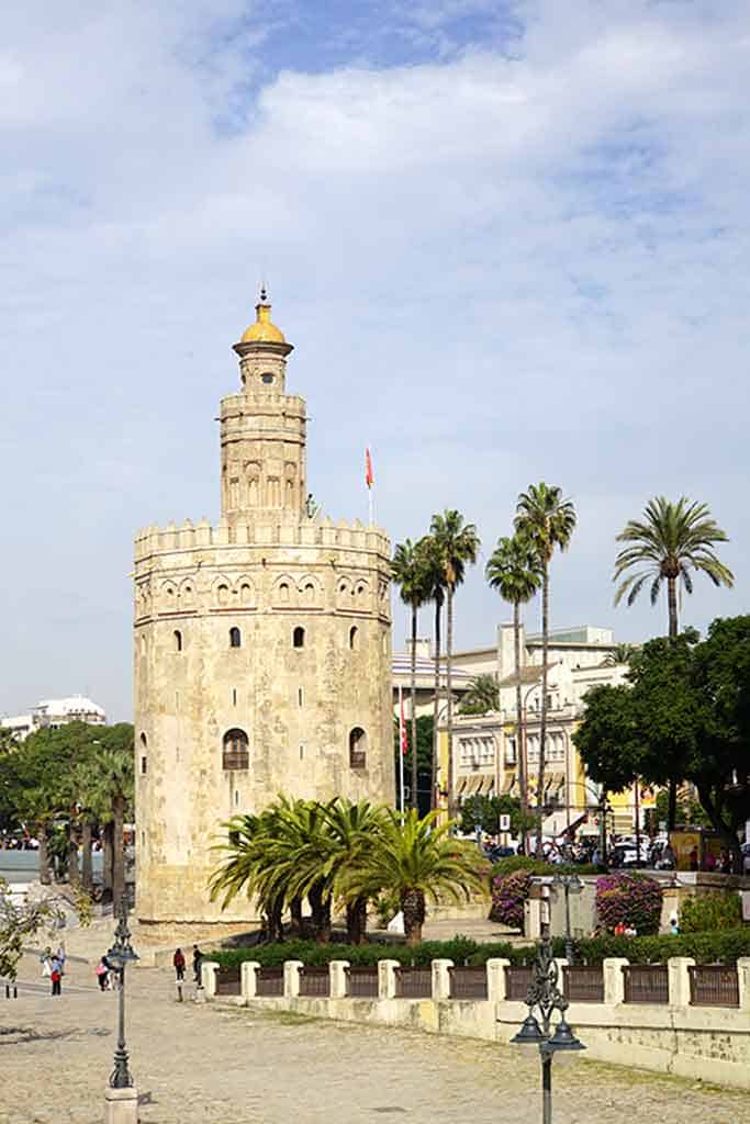 Torre del Oro Seville itinerary