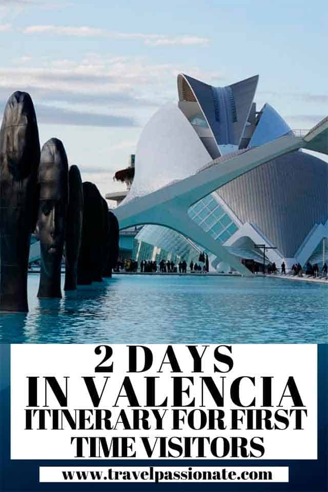 valencia travel itinerary