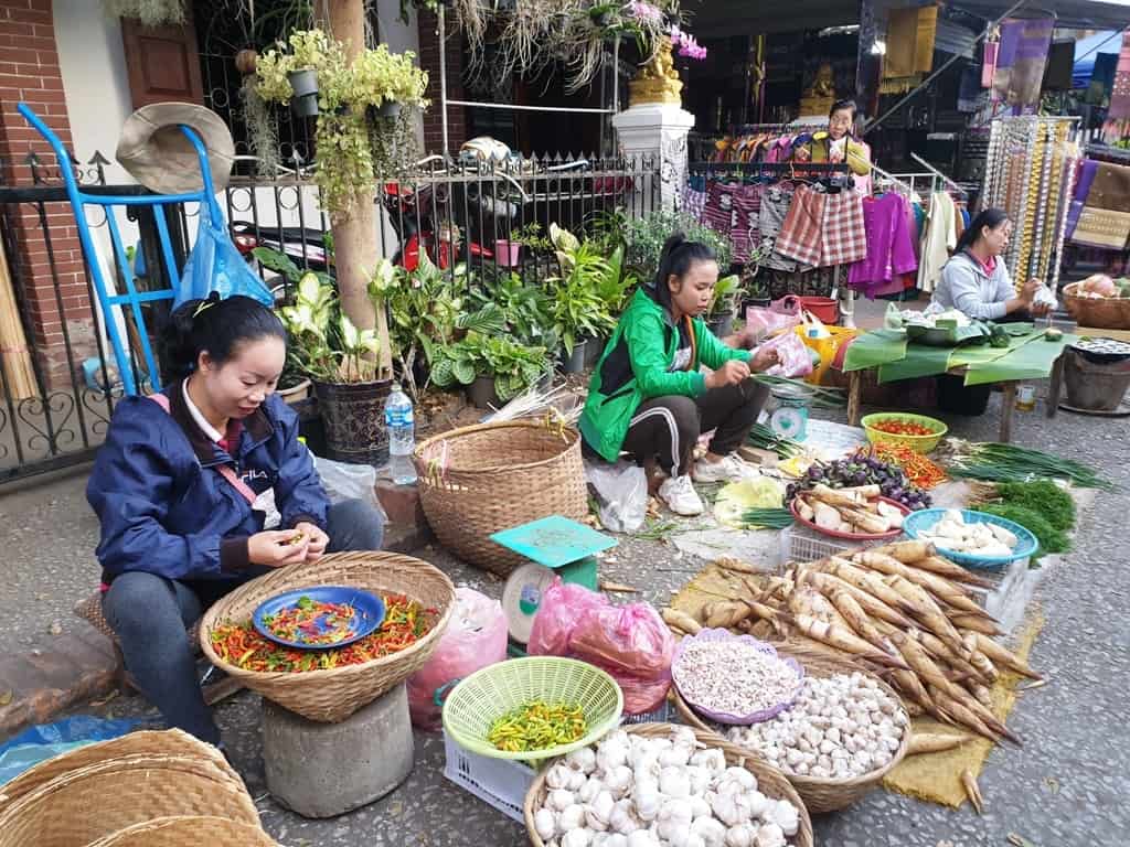 Check Out The Food Markets in Luang Prabang