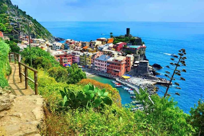 Cinque Terre - best places to visit in September in Italy