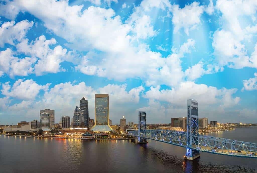 Jacksonville - best places to visit in the us for warm winter in February