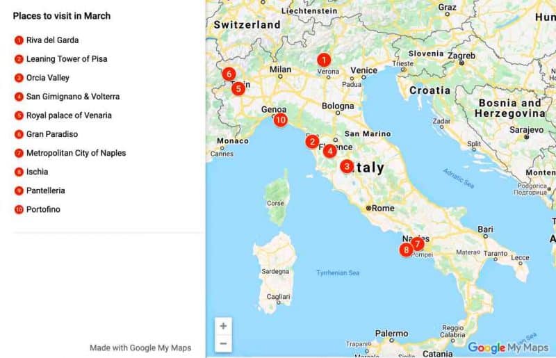 Best Places to Visit in Italy in March 2022 - Travel Passionate