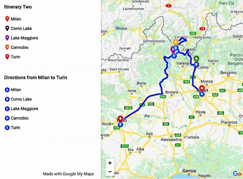 Northern Italy itinerary 4 comprehensive itineraries Travel Passionate