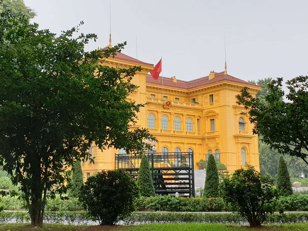 Presidential Palace Historical Site - 4 day Hanoi itinerrary