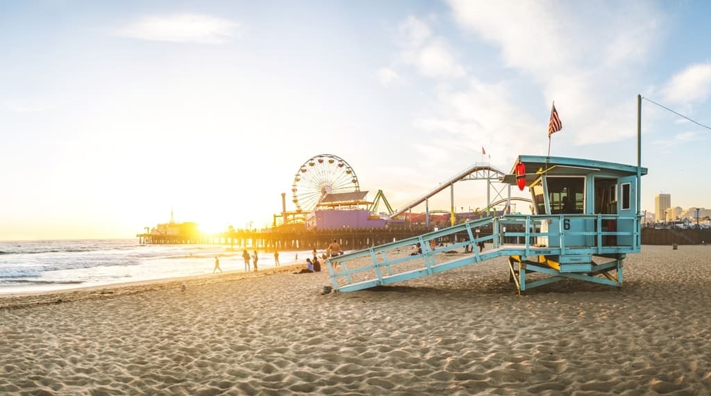 Santa Monica Beach - Best Beach Destinations in the US