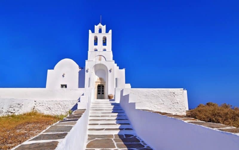 Panagia Chrisopigi Church Sifnos Greece