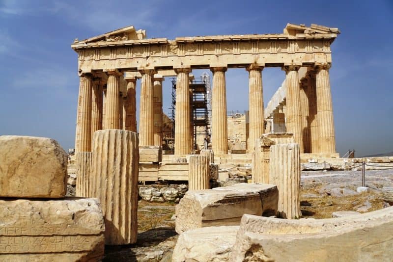 Acropolis of Athen - Historical sites in Greece