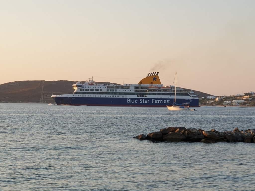 fastest way from athens to paros