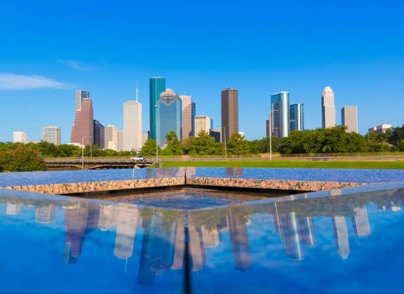 Houston, Texas Warm places to visit in the Us in April