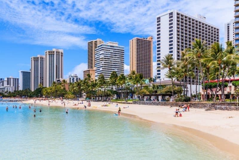 Honolulu, Hawaii- Warm US destinations in April