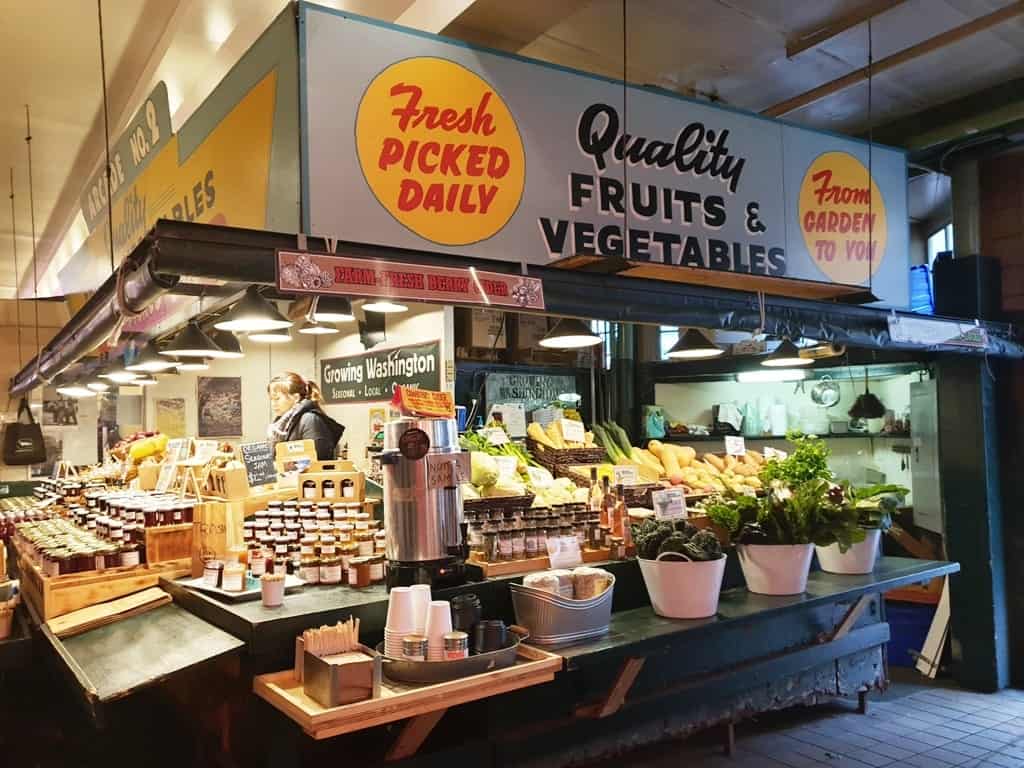 Pike's Market in Seattle - two days in Seattle