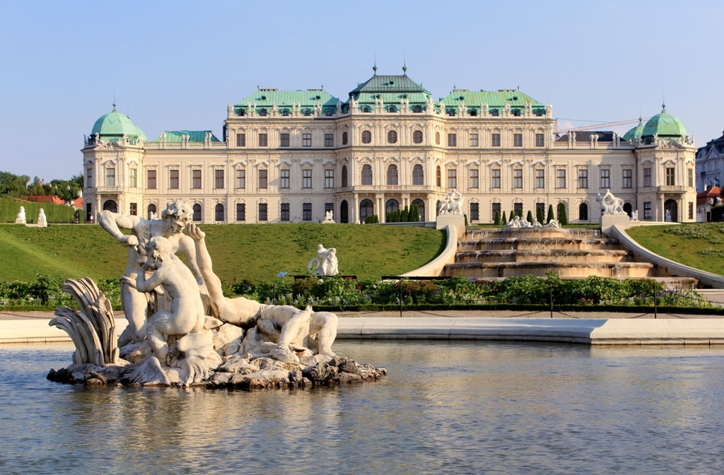 Belvedere Palace -Two days in Vienna
